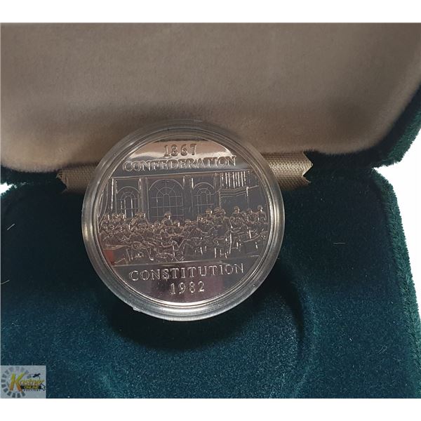 1982 CASED SPECIMEN CONSTITUTION DOLLAR