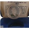Image 2 : STERLING SILVER 1992 ALBERTA PROOF 25 CENT