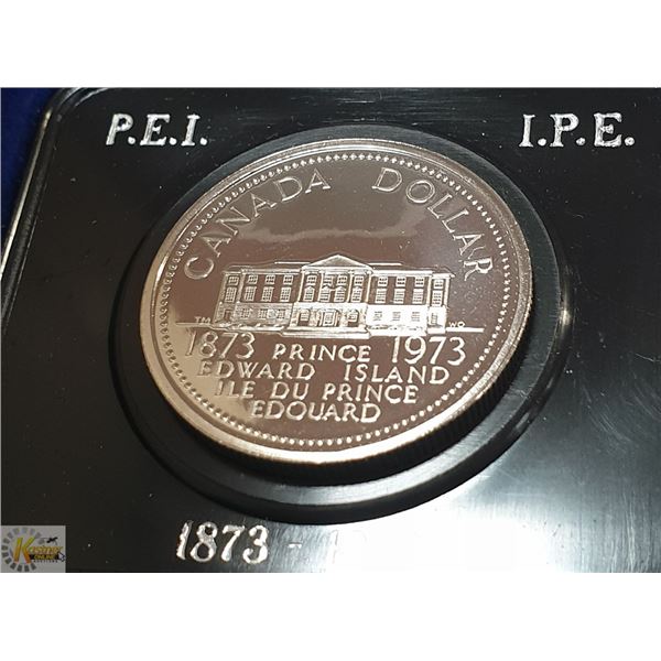 1973 PEI SPECIMEN FINISH CASED DOLLAR