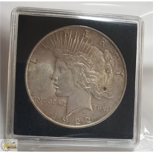 BETTER QUALITY 1922 USA SILVER PEACE DOLLAR