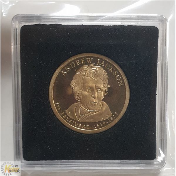 2008 ANDREW JACKSON PROOF PRESIDENTIAL DOLLAR