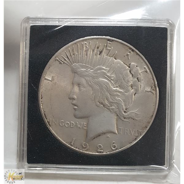 BETTER QUALITY 1926S USA SILVER PEACE DOLLAR