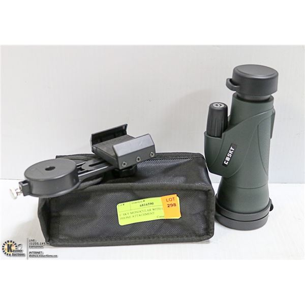 C SKY MONOCULAR WITH CELL PHONE ATTACHMENT