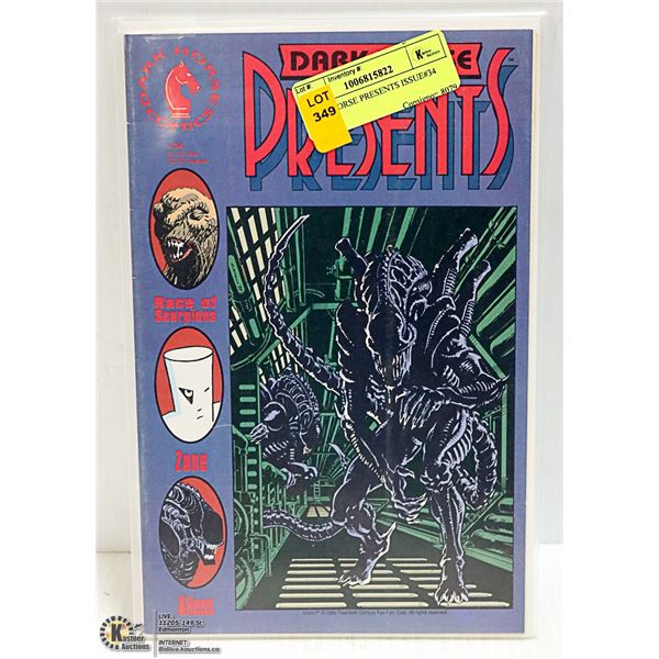 DARK HORSE PRESENTS ISSUE #34 COMIC