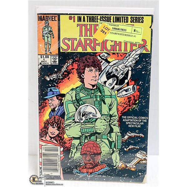 THE LAST STARFIGHTER ISSUE #1 OF 3 COMIC