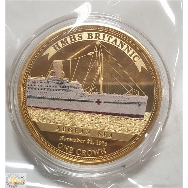 TRISDAN DA CAHUNA GOLD PLATED CROWN 2017