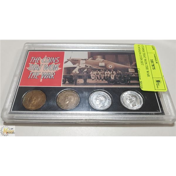 COINS THAT WON THE WAR CANADA COIN SET