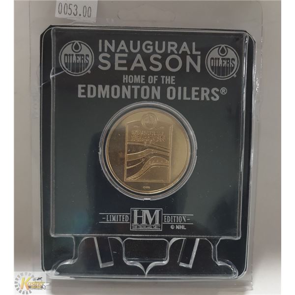 OFFICIAL 2016-7 OILERS INAUGURAL SEASON MEDAL