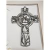 Image 1 : 5" PEWTER CROSS - 2000