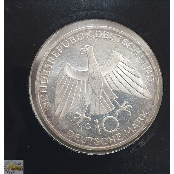 1972 GERMANY SILVER 10 MARK COMMEMORATIVE