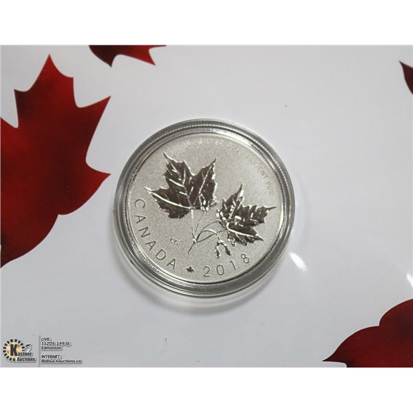 2018 RCM FINE SILVER $10