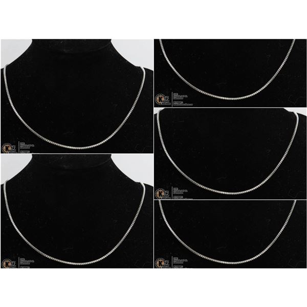 LOT OF 5 NEW 22' INCH ROPE CHAINS