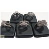Image 2 : LADIES RINGS SET OF 5 (6)