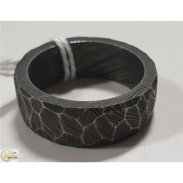 DAMACUS - HAND MADE STEEL RING- NEW (16)