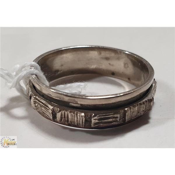 SPINNER RING -925 SILVER - NEW ( 90 )