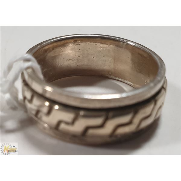 SPINNER RING -925 SILVER - NEW ( 94 )