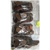 Image 1 : 5 LBS. COPPER + 3 PCS. .999 PURE 1 OZ. CAMEO