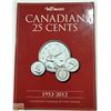 Image 2 : CANADIAN 25CENT FOLDER INCOMPLETE