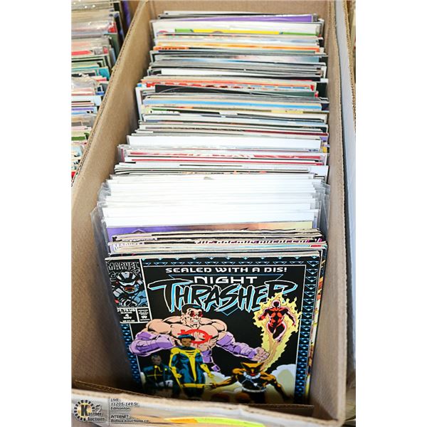 BOX OF ASSORTED COMICS
