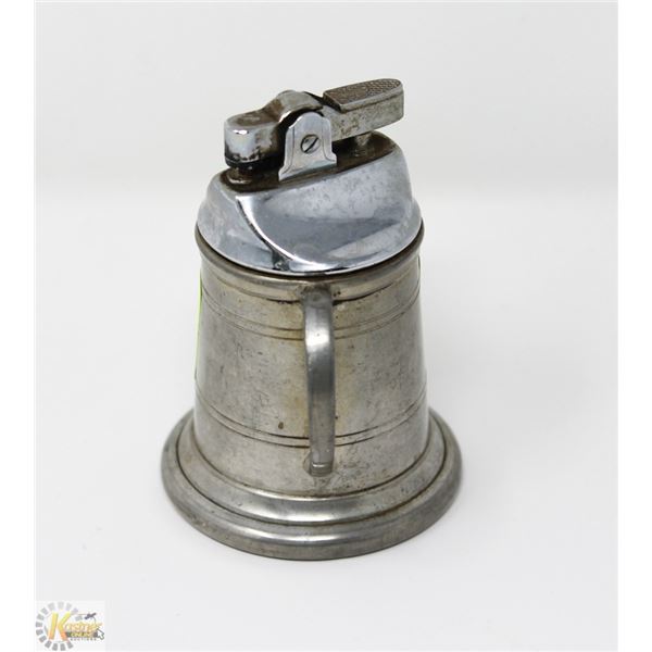 UNIQUE LIGHTER SHEFFIELD ENGLAND TANKARD JUG