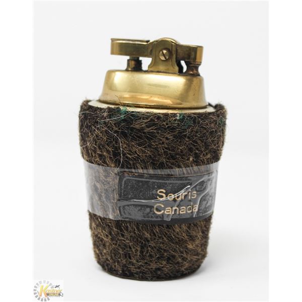 UNIQUE LIGHTER SOURIS CANADA FUR COVER