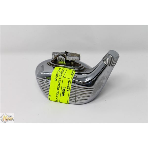 UNIQUE LIGHTER GOLF CLUB SHAPE TAC JAPAN