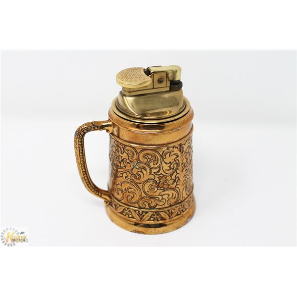 UNIQUE LIGHTER COPPER STYLE TANKARD JUG JAPAN
