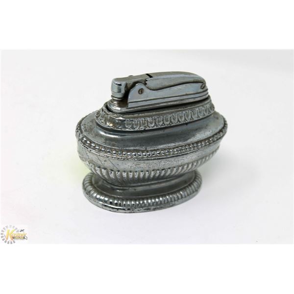 UNIQUE LIGHTER FISCHER ART DECO METAL BASE