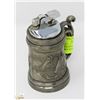 Image 1 : UNIQUE LIGHTER PEWTER STYLE TANKAARD HORSES
