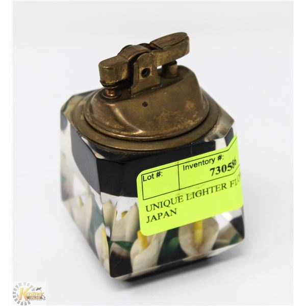 UNIQUE LIGHTER FLOWERS IN BASE JAPAN