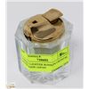 Image 1 : UNIQUE LIGHTER RONSON CRYSTAL GLASS BASE JAPAN