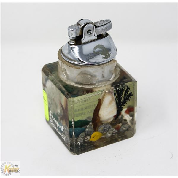 UNIQUE LIGHTER BAHAMAS SOUVENIRE SEA SHELLS