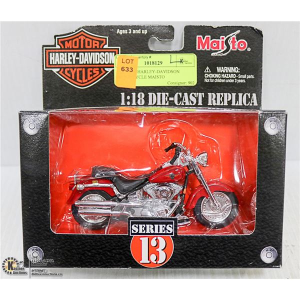 OFFICIAL HARLEY-DAVIDSON MOTORCYCLE MAISTO