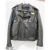 Image 1 : MENS LEATHER MOTORCYCLE JACKET XL