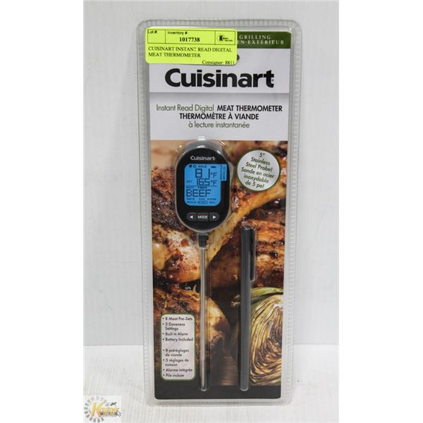CUISINART INSTANT READ DIGITAL MEAT THERMOMETER