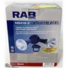 Image 1 : RAB DESIGN TWIN MOTION SENSOR FLOODLIGHT