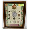 Image 1 : GEORGE V FRAMED CANADA COIN SET