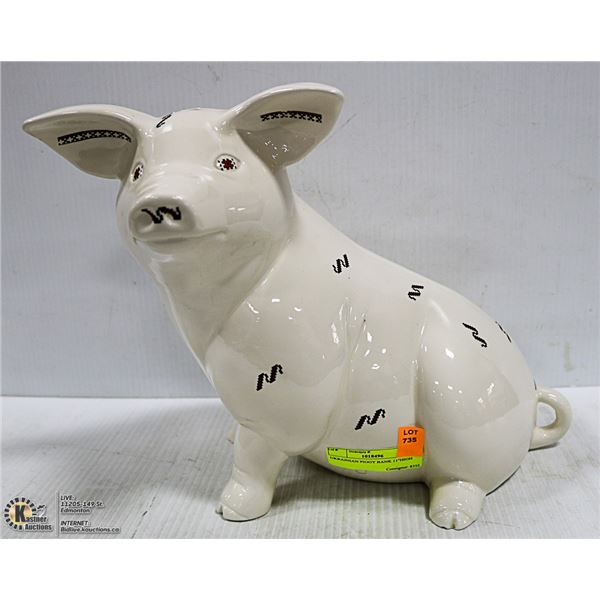 UKRAINIAN PIGGY BANK 11"HIGH