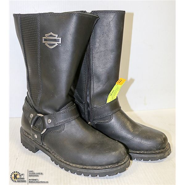 LADIES HARLEY DAVIDSON MOTORCYCLE BOOTS SIZE 7