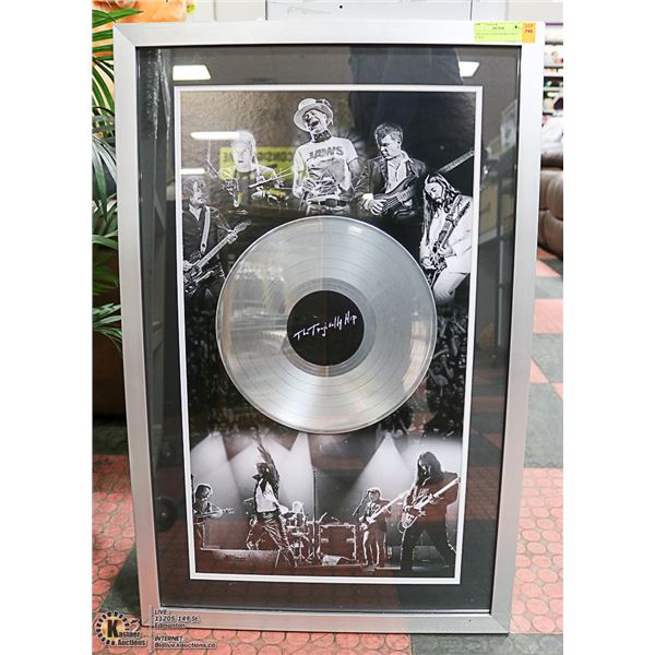 TRAGICALLY HIP FRAMED PRINT 27"X34"