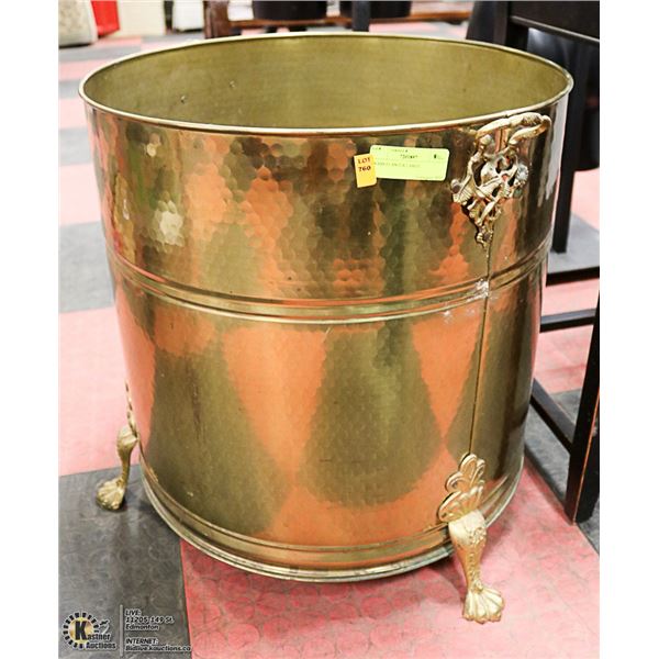 BRASS PLANTER LARGE