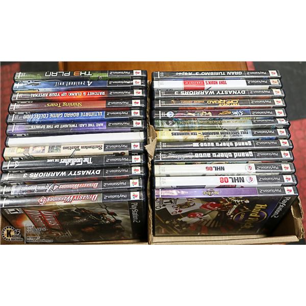 24 PLAYSTATION 2 (PS2) GAMES