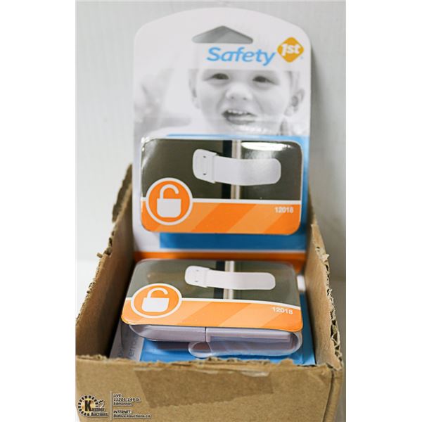 NEW CASE OF 6 SAFETY 1ST  MULTI-PURPOSE LATCH
