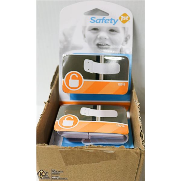 NEW CASE OF 6 SAFETY 1ST  MULTI-PURPOSE LATCH