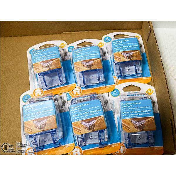 2 NEW CASES OF SAFETY 1ST FURNITURE CORNER CUSHION