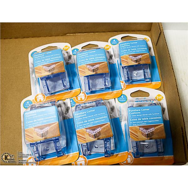 2 NEW CASES OF SAFETY 1ST FURNITURE CORNER CUSHION