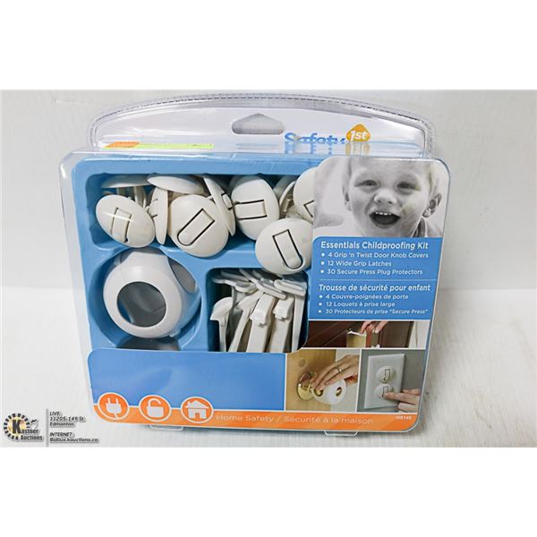 ESSENTIALS CHILDPROOFING KIT INCLUDES 46 PCS