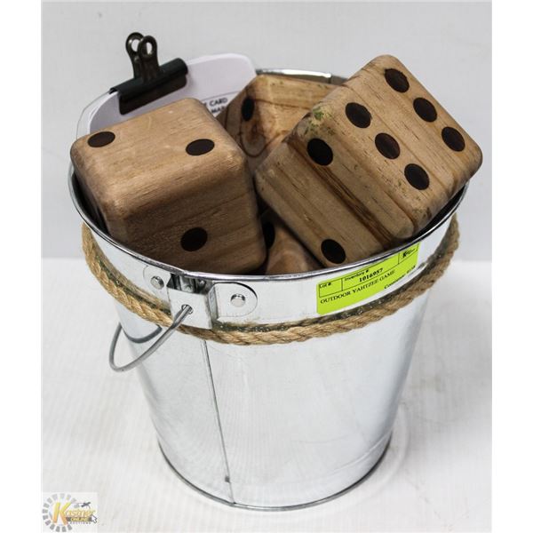 OUTDOOR YAHTZEE GAME