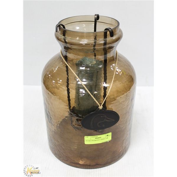 DUCKS UNLIMITED CANDLE JAR