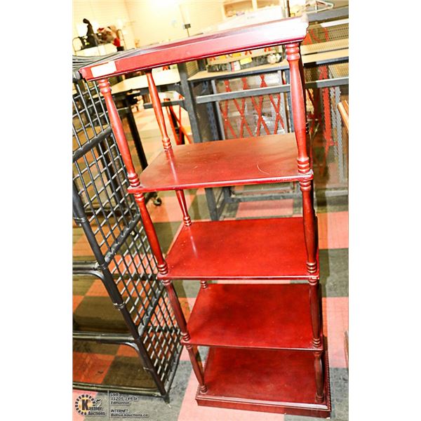 WOODEN STAND 24" X 16" X 61"